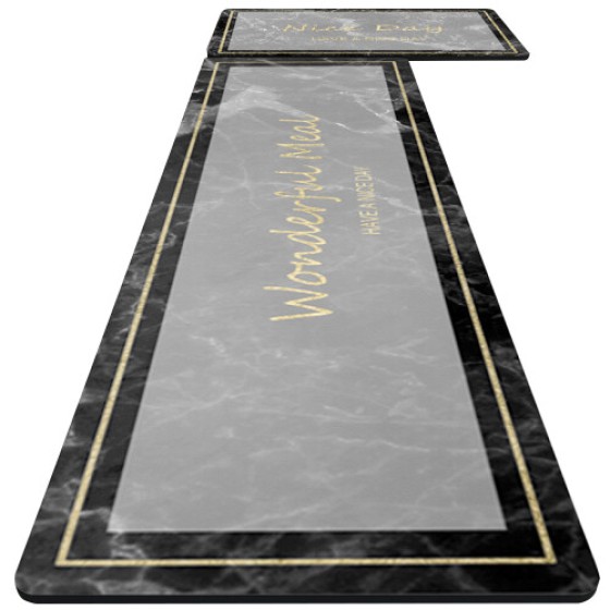 洗えるキッチンラグ、吸水性のあるキッチンマット